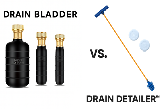Drain Detailer vs. Drain Bladders