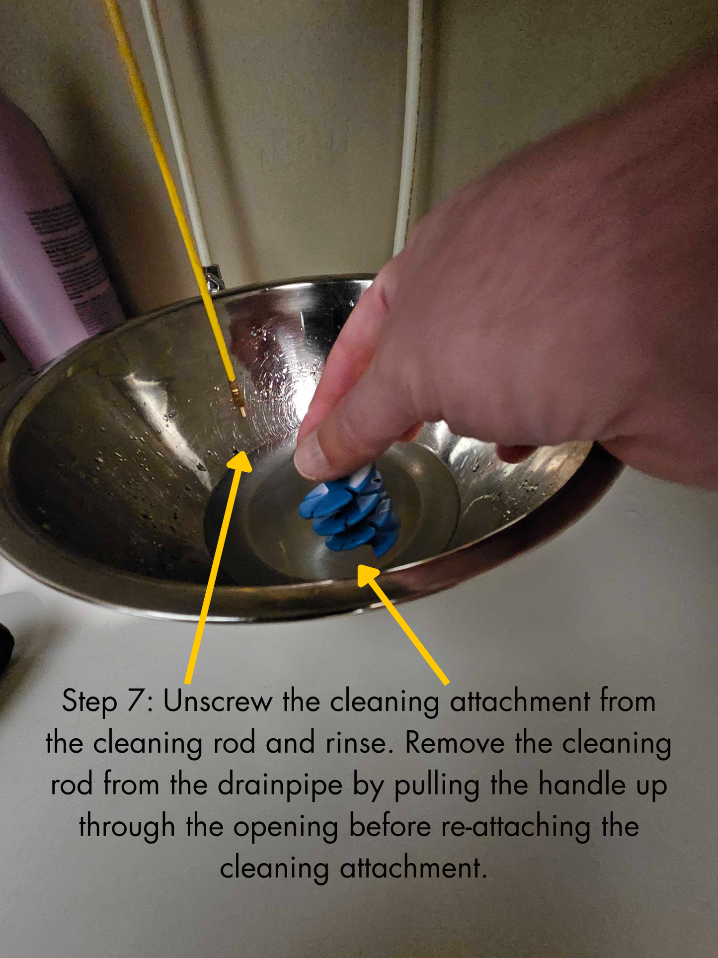 SHARING BUNDLE - 2 Drain Detailer™ Drain Cleaning Tools for Sinks - 2 Extra Cleaning Attachments - 4 Pairs of Gloves (Select Size)