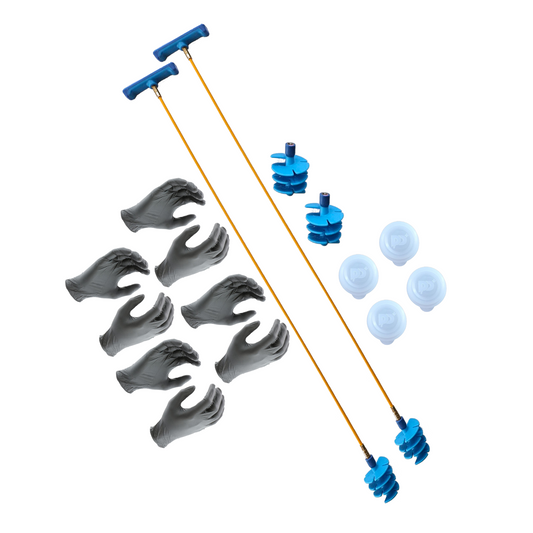 Drain Cleaner Unclogger Scrapes Drains Clean